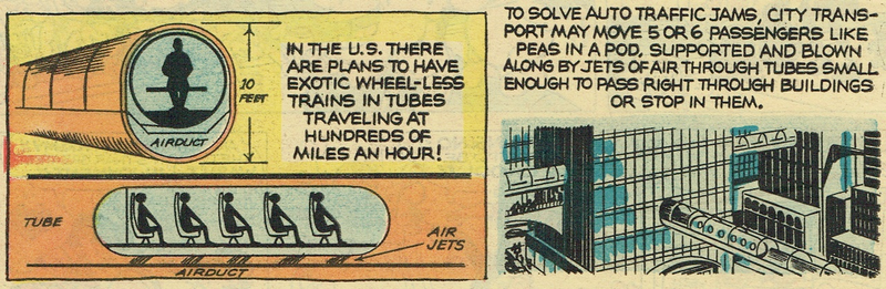Excerpt from the July 17, 1965 edition of the Sunday comic strip Our New Age (Novak Archive)